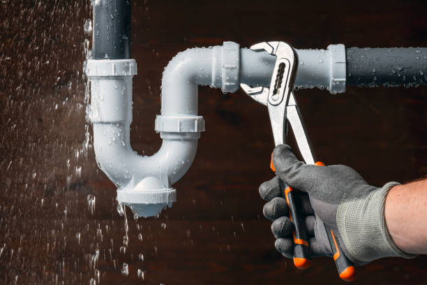 Professional Emergency Plumber technician working in Leaf River, IL